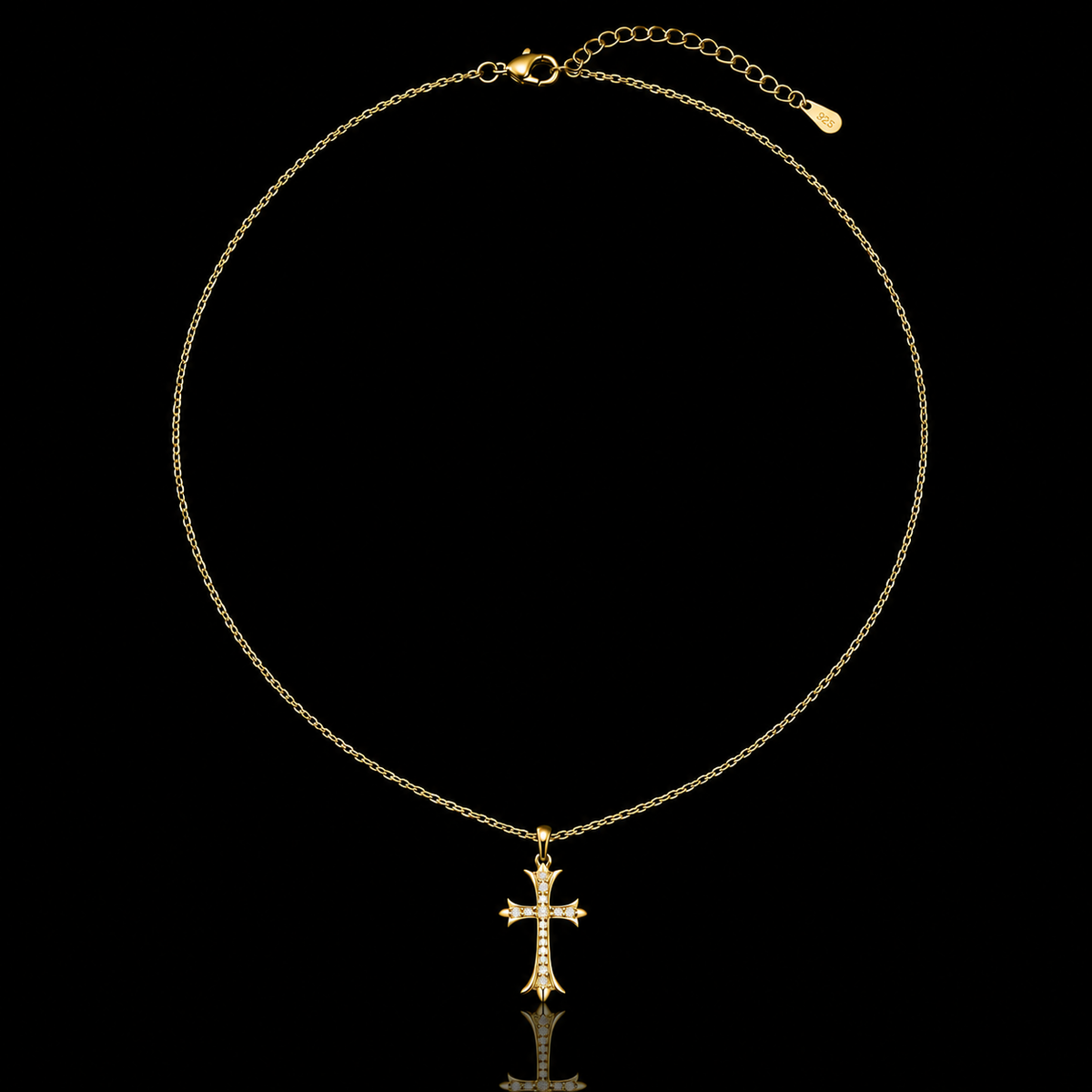 Vintage Cross Necklace