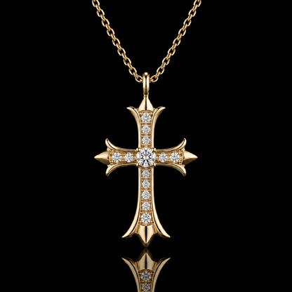 Vintage Cross Necklace