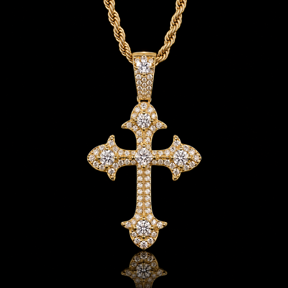 Cross Rope Chain