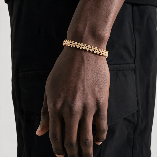 Cross Link Bracelet